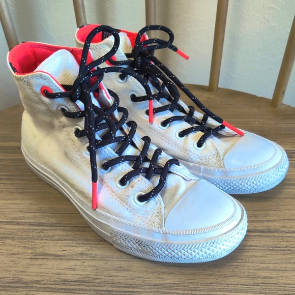 Converse All Star Lunarlon Chuck II High Top Sneakers Unisex W Sz 8 / M Sz 6 - Picture 3 of 11